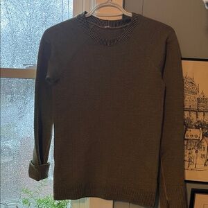lululemon athletica Olive Crewneck Sweater